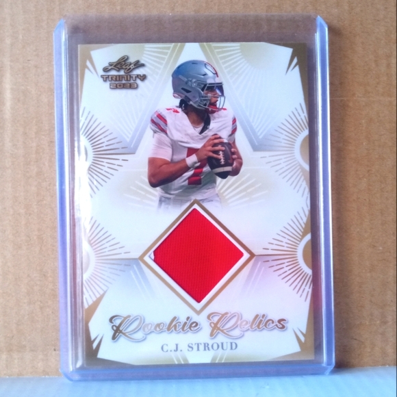 NFL Other - 🏈🏆C.J. Stroud "Rookie Relics - Red/White Patch" Card🏆🏈
